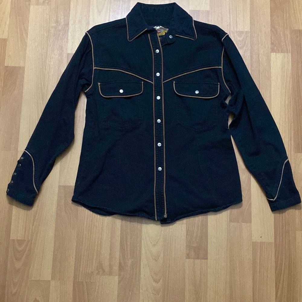 City jacket Black/Brown Trim main image 1